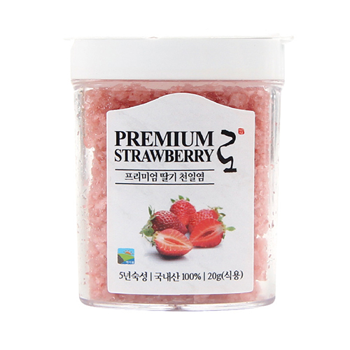 프리미엄 천일염 로 flavor salt 20g (미니어쳐) - 딸기