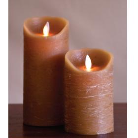 [LED] FLAMELESS CANDLE 7ġ TAUPE DISTRESSED (ȸ)