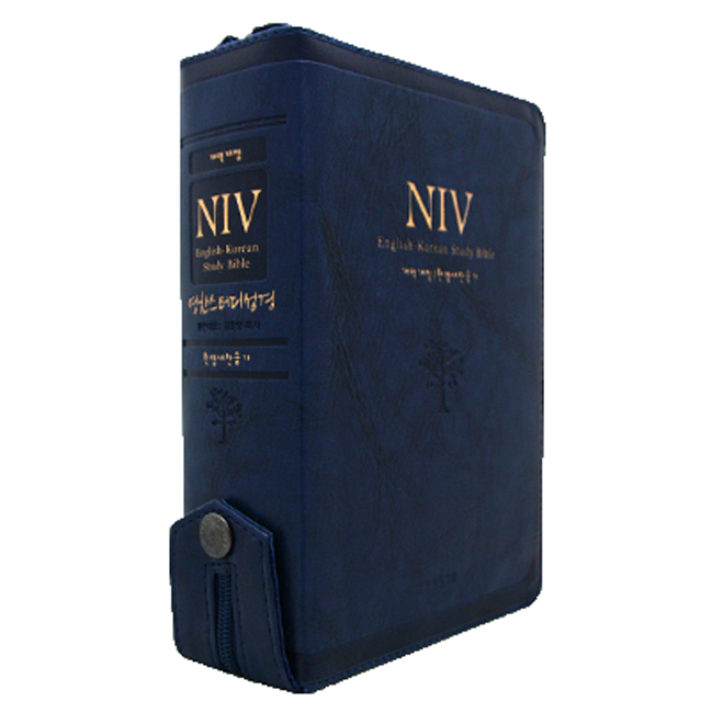 개역개정 NIV영한스터디성경 (소)합색 - 네이비
