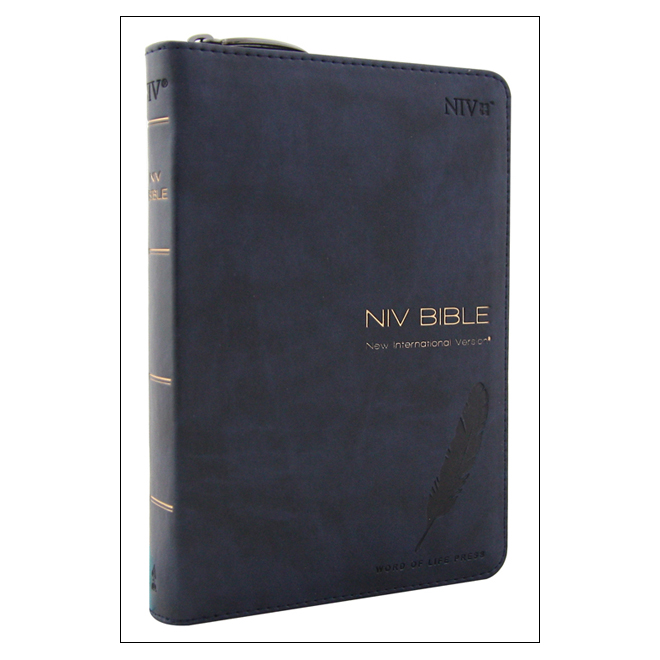 NIV BIBLE(바이블,성경)-네이비(소,단본,지퍼)