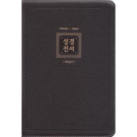 개역개정 큰글성경전서 NKR82AB (특대/합색) - 다크브라운(천연양피)
