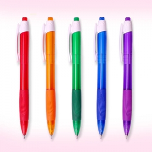 파스텔 니들 소닉 투명 볼펜 (100개 이상주문가능) 전도용 단체선물 필사 쓰기 펜