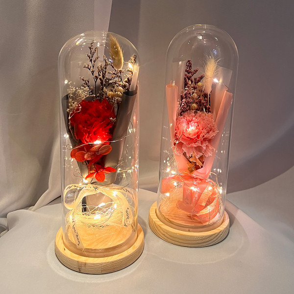 LED 카네이션 꽃 무드등 (대) 인테리어 조명 선물