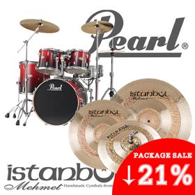 [★한정수량★] Pearl Vision VBL Drum set + Istanbul Mehmet Sultan Cymbal set