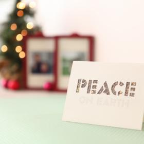 [수제 패브릭카드] 평화(Peace)