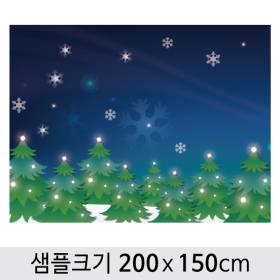 [디자인다소] 크리스마스트리현수막-045 ,  ( 150 x 130 )