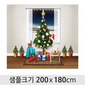 [디자인다소] 크리스마스현수막-136 ,  ( 200 x 180 )