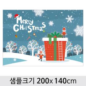 [디자인다소] 크리스마스현수막-374 ,  ( 200 x 140 )