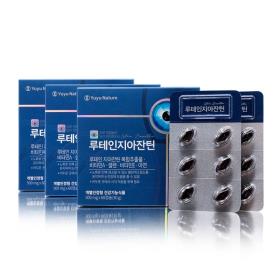 유유 루테인지아잔틴(500mgx60캡슐x3박스) 눈영양제 눈건강